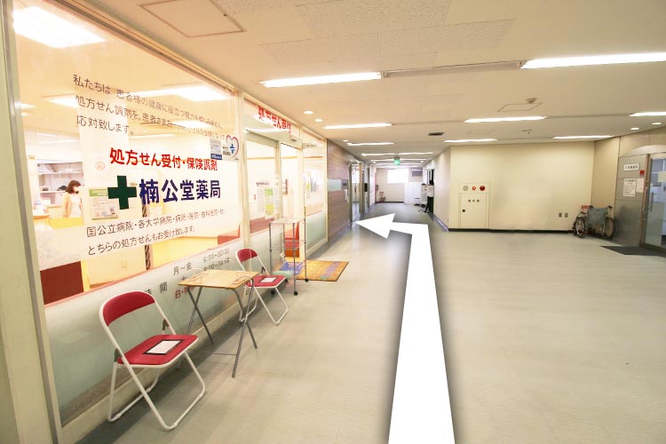 ③エレベーターで3F  一番奥左側がクリニックです